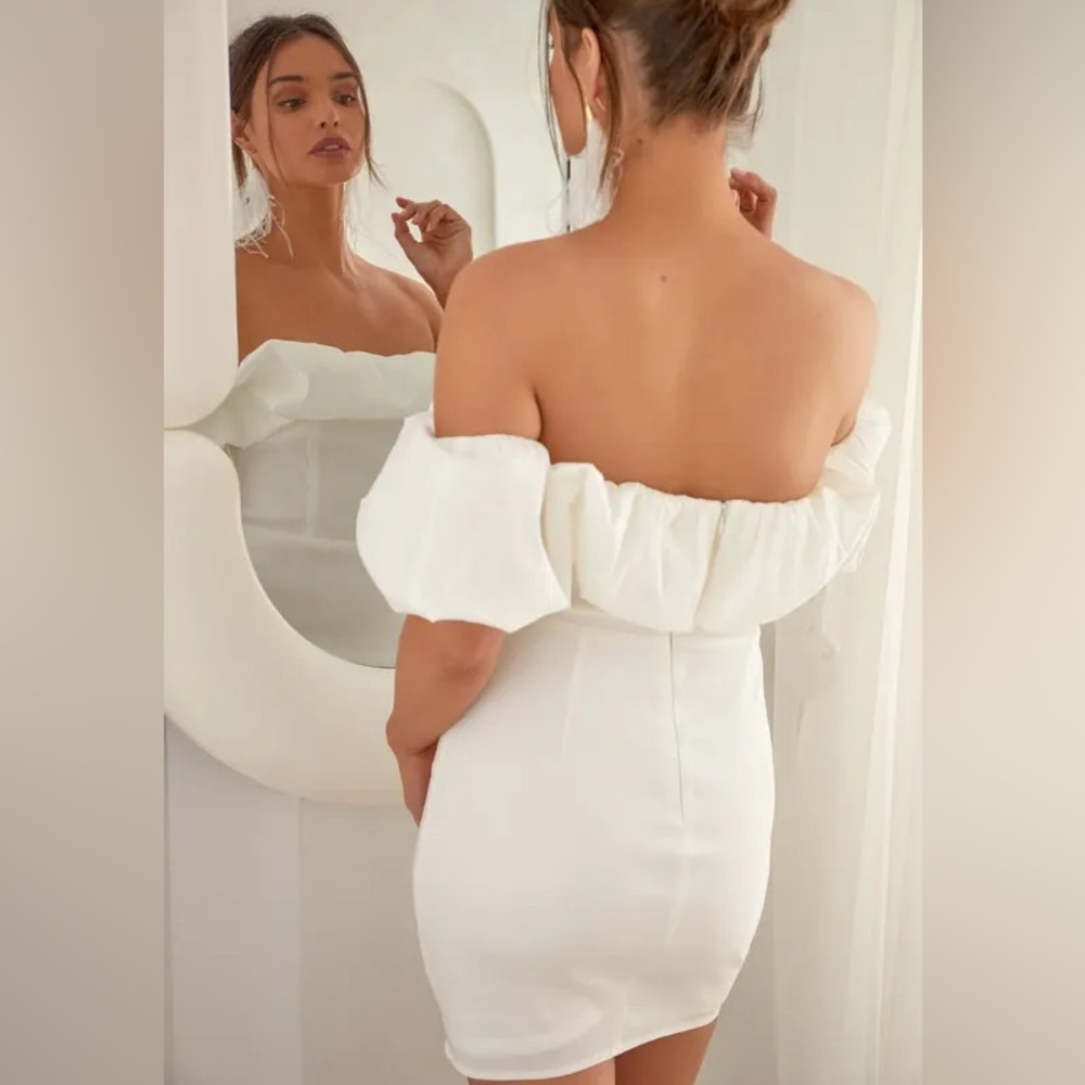 Taffeta Mini Dress